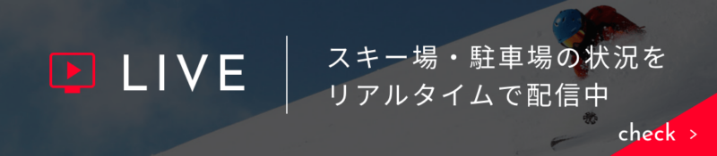 LIVE｜スキー場・駐車場の状況をリアルタイムで配信中